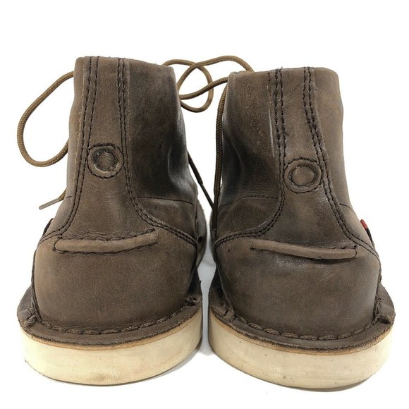 Oliberte Fair Trade Brown Nubuck Leather Boots - Picture 6 of 8